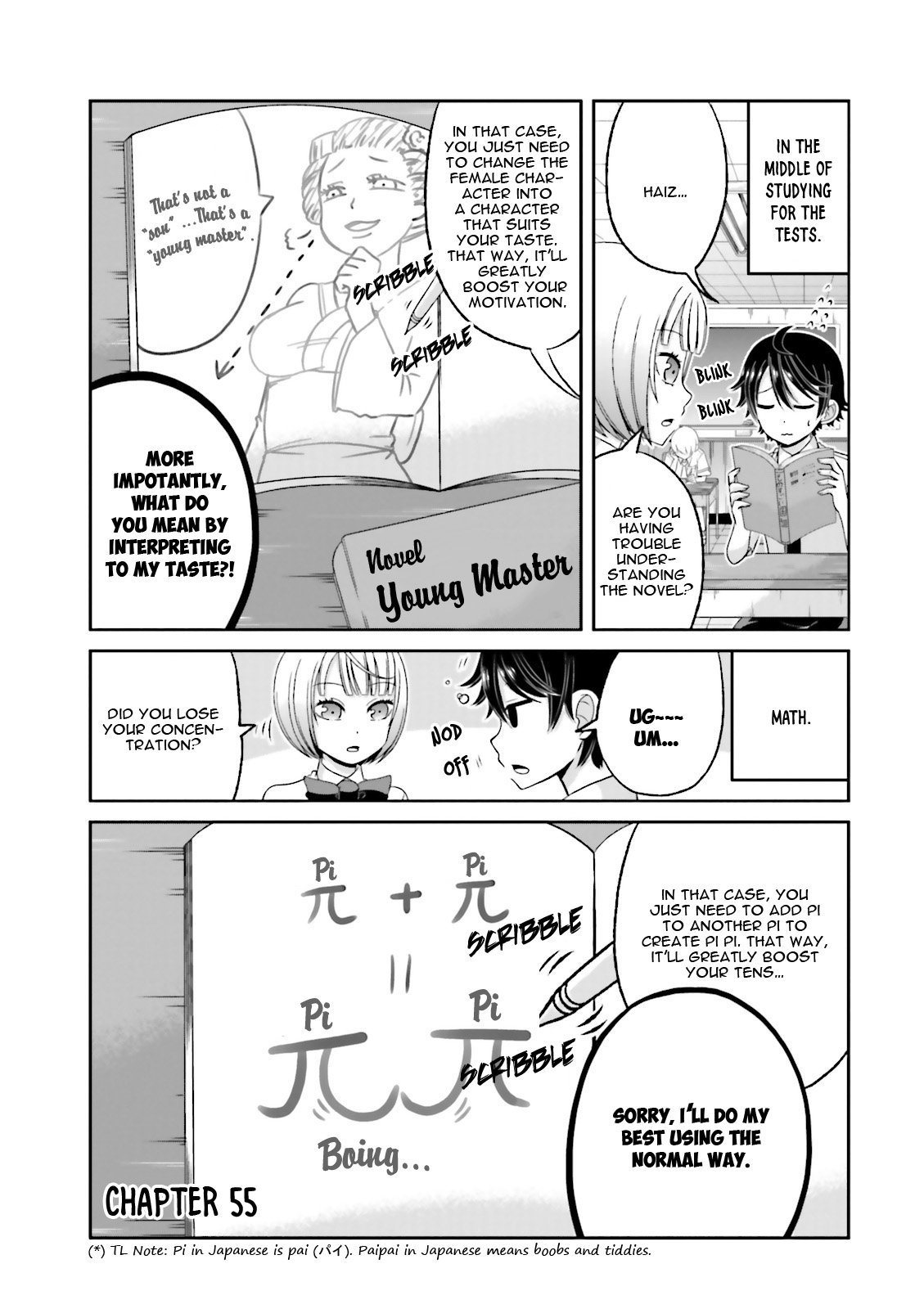 Boku no Kanojo ga Majime Sugiru Shojo Bitch na Ken Chapter 55 page 2 - Chapter 55