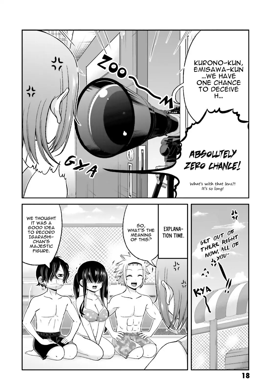 Boku no Kanojo ga Majime Sugiru Shojo Bitch na Ken Chapter 57 page 5 - Chapter 57