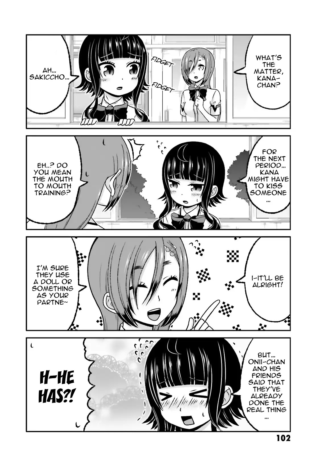Boku no Kanojo ga Majime Sugiru Shojo Bitch na Ken Chapter 58 page 10 - Chapter 58