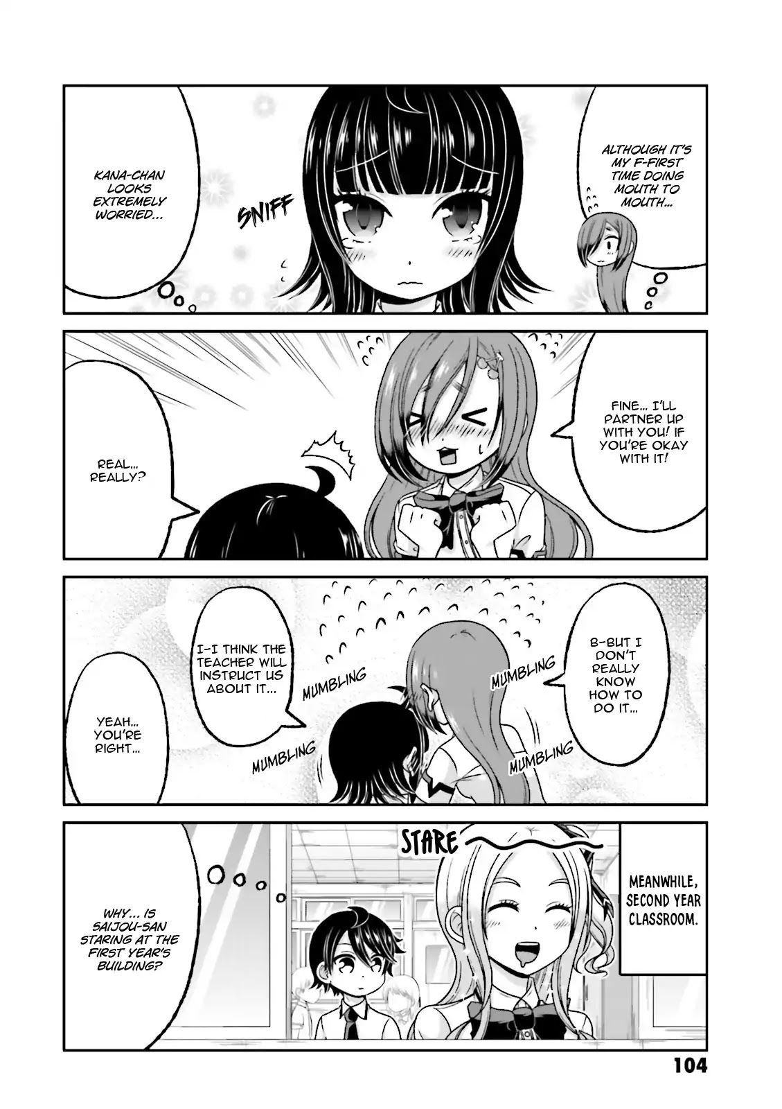 Boku no Kanojo ga Majime Sugiru Shojo Bitch na Ken Chapter 58 page 12 - Chapter 58