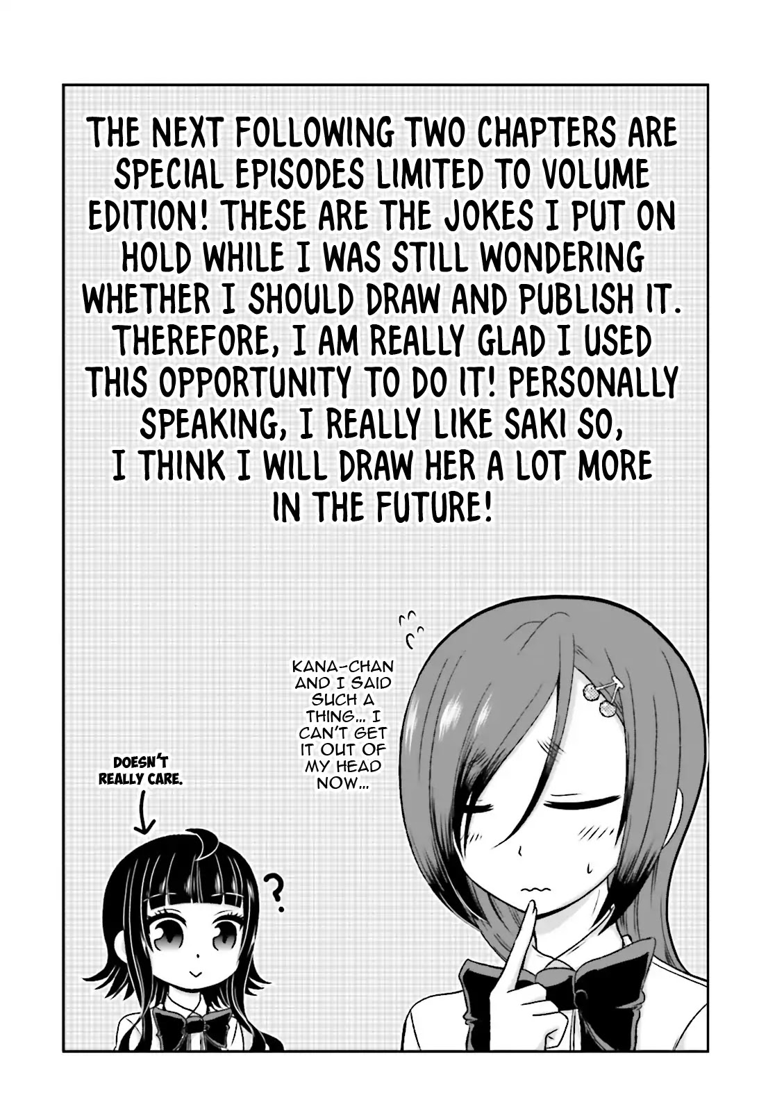Boku no Kanojo ga Majime Sugiru Shojo Bitch na Ken Chapter 58 page 2 - Chapter 58