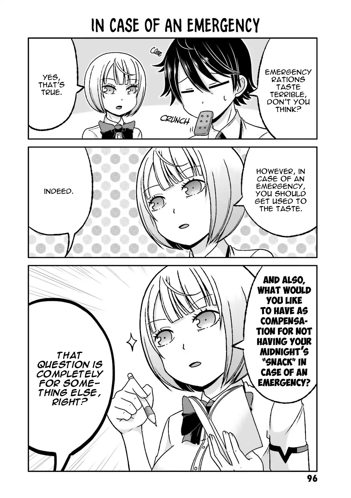 Boku no Kanojo ga Majime Sugiru Shojo Bitch na Ken Chapter 58 page 4 - Chapter 58