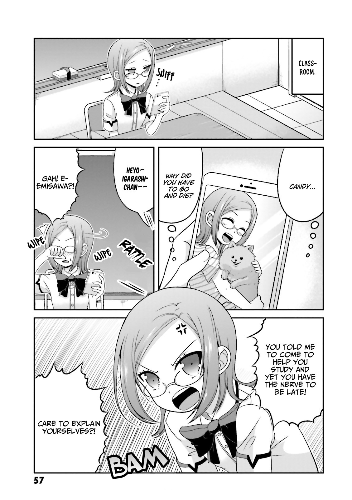 Boku no Kanojo ga Majime Sugiru Shojo Bitch na Ken Chapter 61 page 6 - Chapter 61