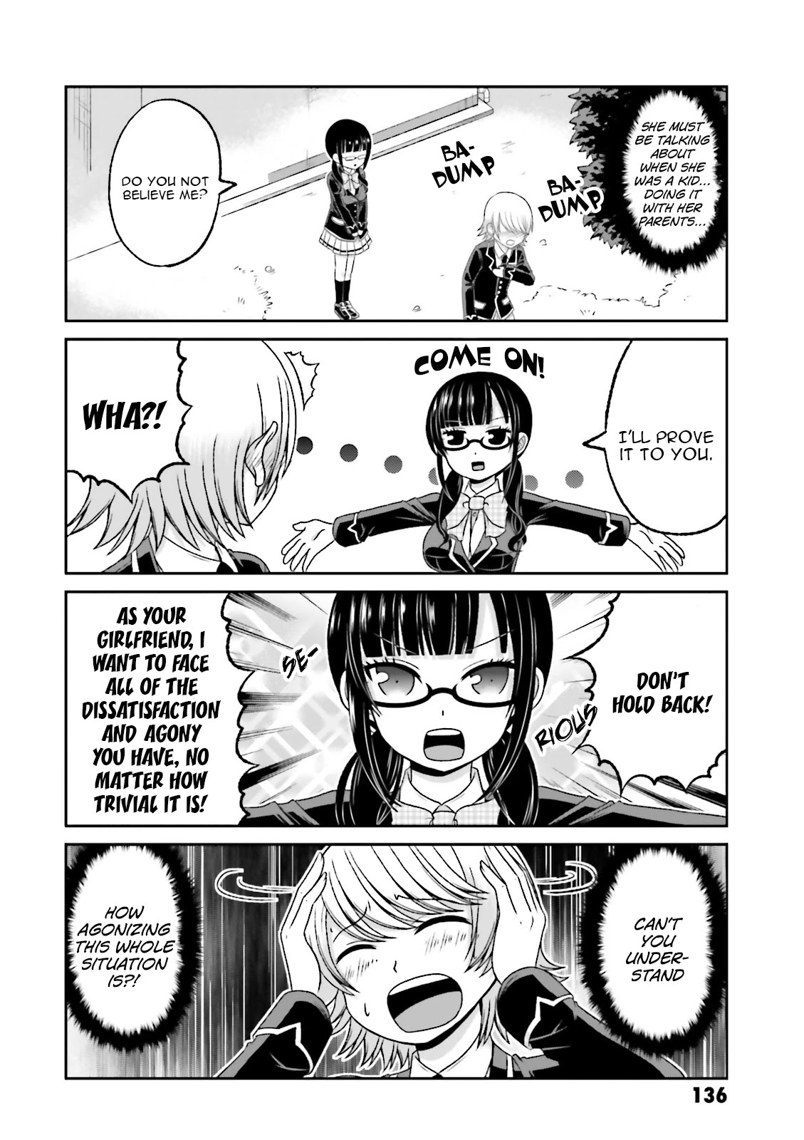 Boku no Kanojo ga Majime Sugiru Shojo Bitch na Ken Chapter 63.5 page 8 - Chapter 63.5