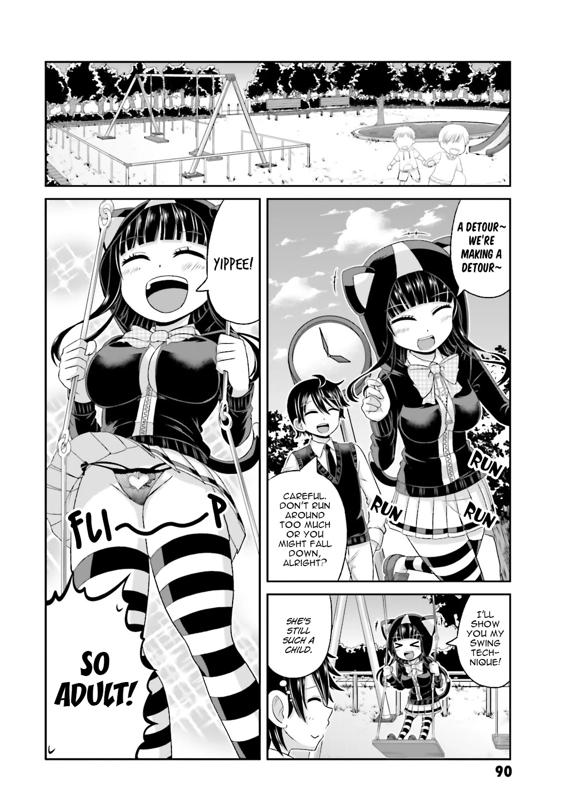 Boku no Kanojo ga Majime Sugiru Shojo Bitch na Ken Chapter 67.5 page 3 - Chapter 67.5