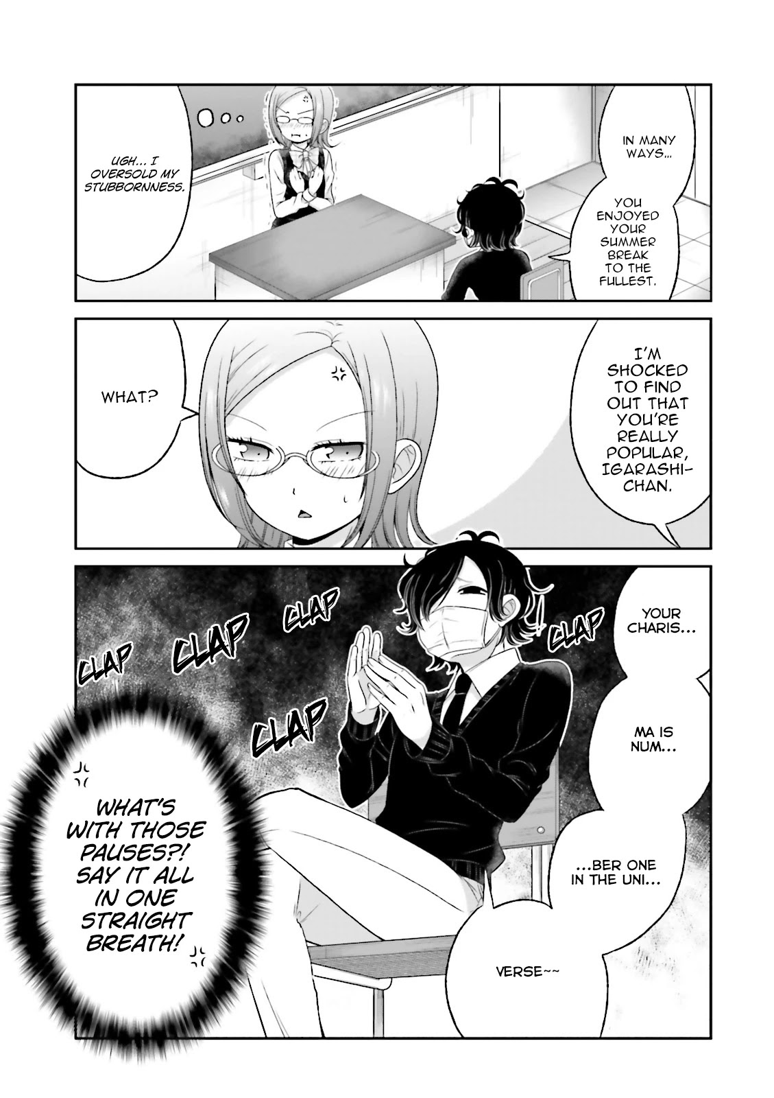Boku no Kanojo ga Majime Sugiru Shojo Bitch na Ken Chapter 67 page 12 - Chapter 67