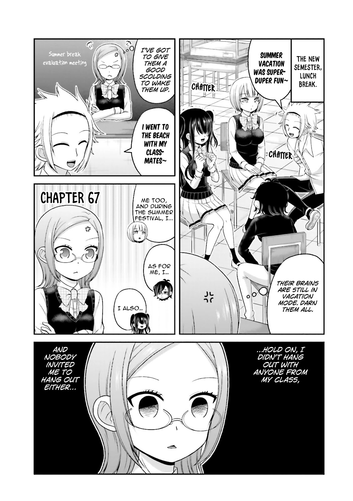 Boku no Kanojo ga Majime Sugiru Shojo Bitch na Ken Chapter 67 page 2 - Chapter 67