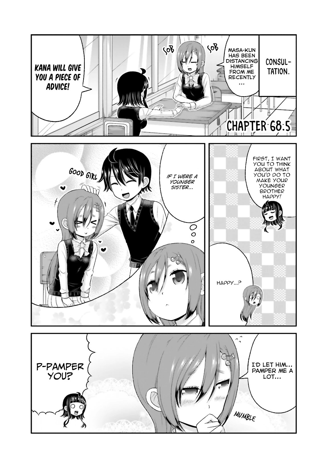 Boku no Kanojo ga Majime Sugiru Shojo Bitch na Ken Chapter 68.5 page 2 - Chapter 68.5