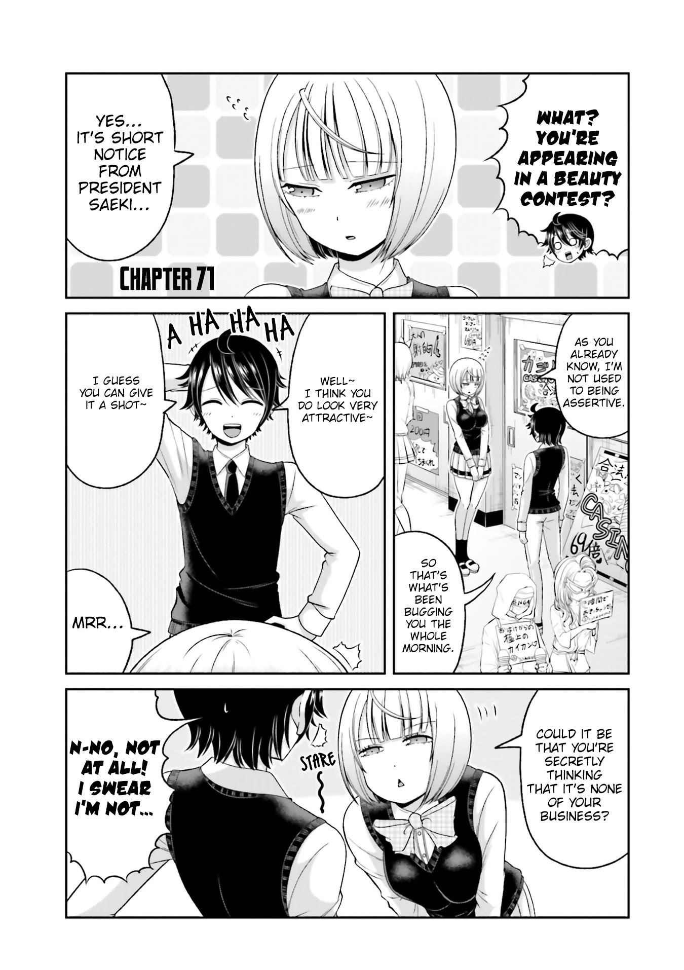 Boku no Kanojo ga Majime Sugiru Shojo Bitch na Ken Chapter 71 page 2 - Chapter 71