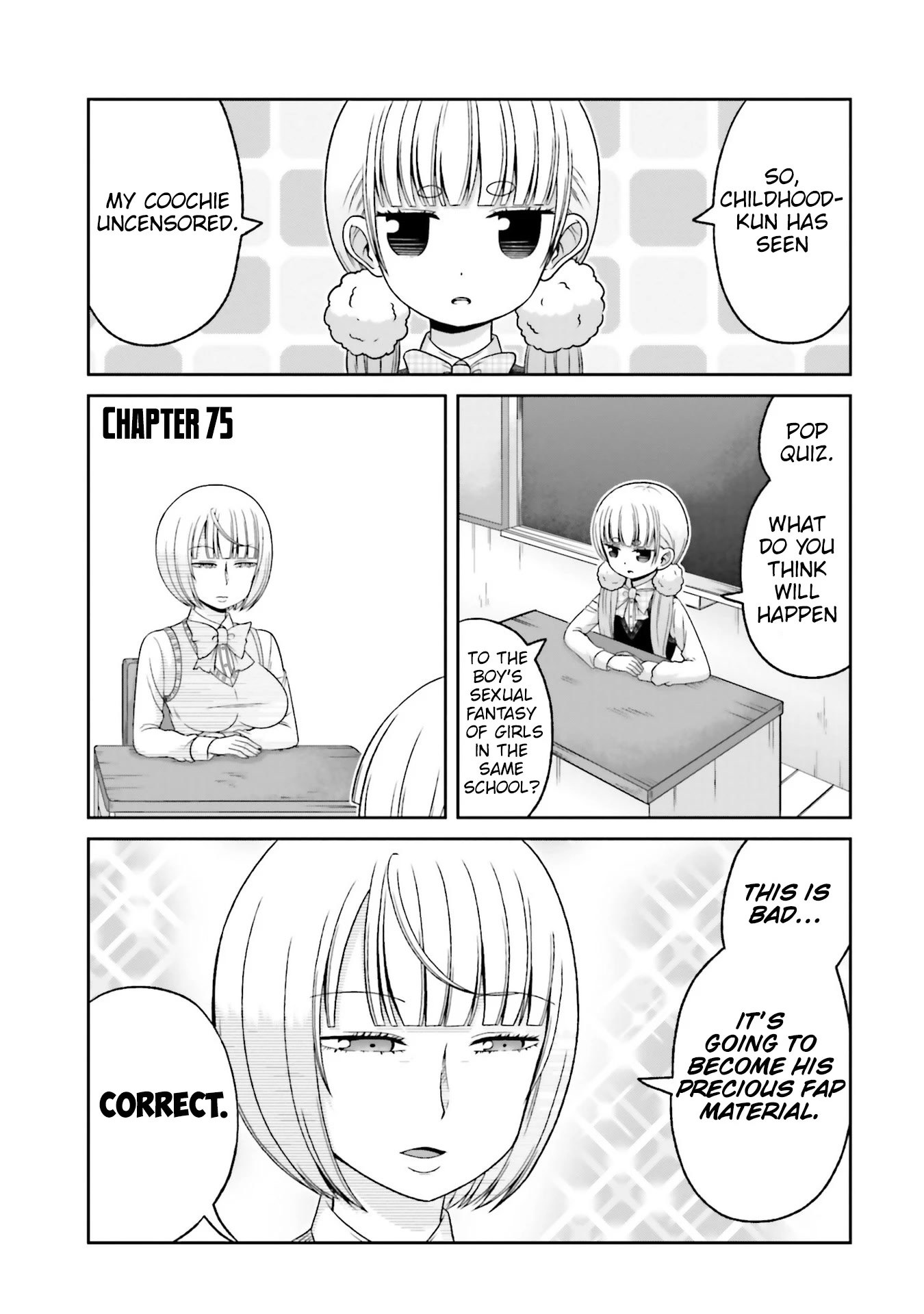 Boku no Kanojo ga Majime Sugiru Shojo Bitch na Ken Chapter 75 page 2 - Chapter 75