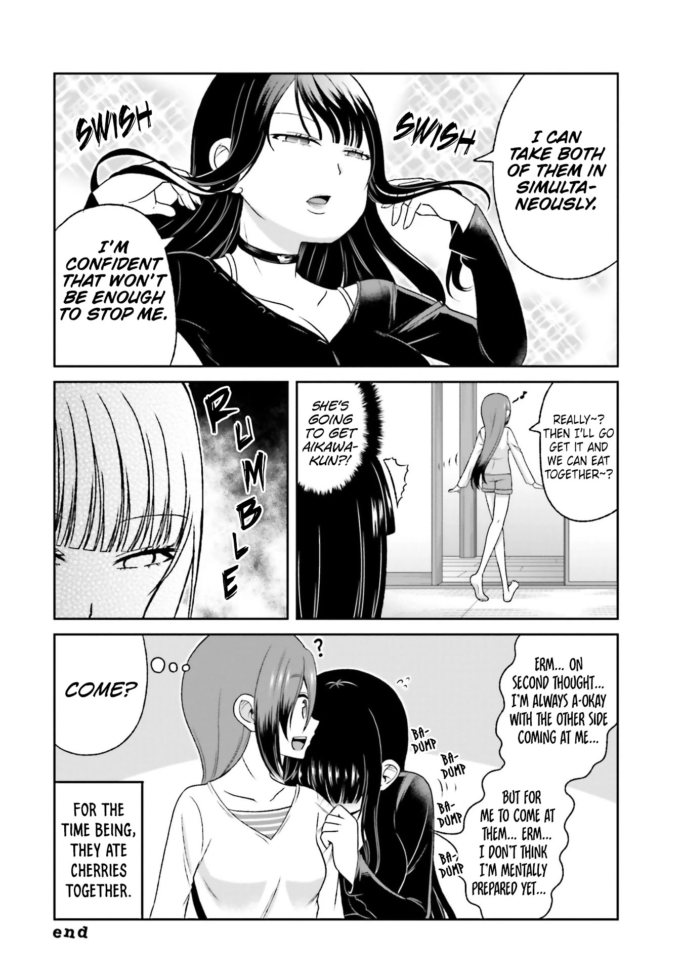 Boku no Kanojo ga Majime Sugiru Shojo Bitch na Ken Chapter 76 page 13 - Chapter 76