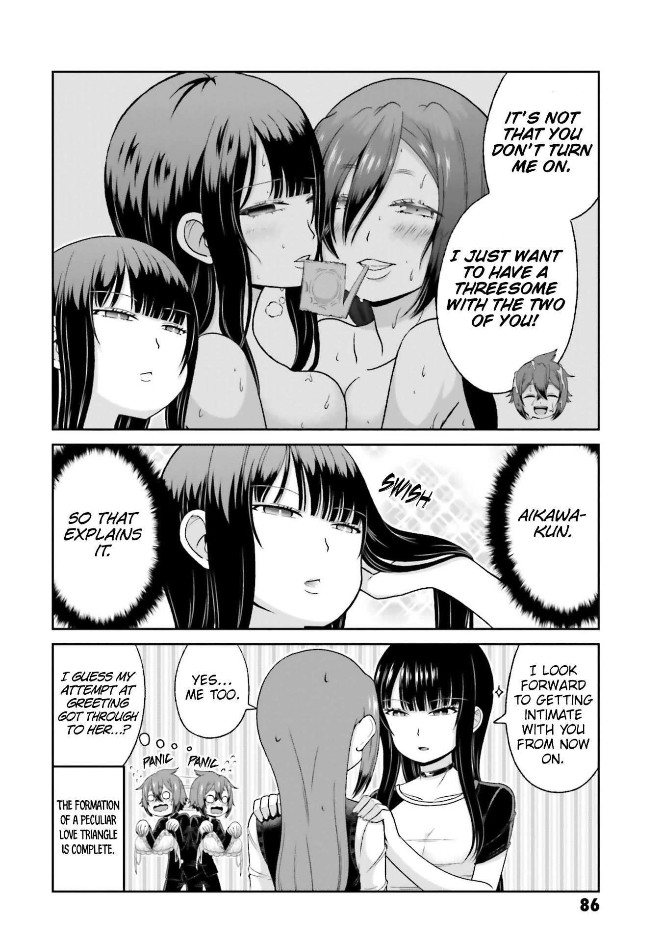 Boku no Kanojo ga Majime Sugiru Shojo Bitch na Ken Chapter 76 page 9 - Chapter 76