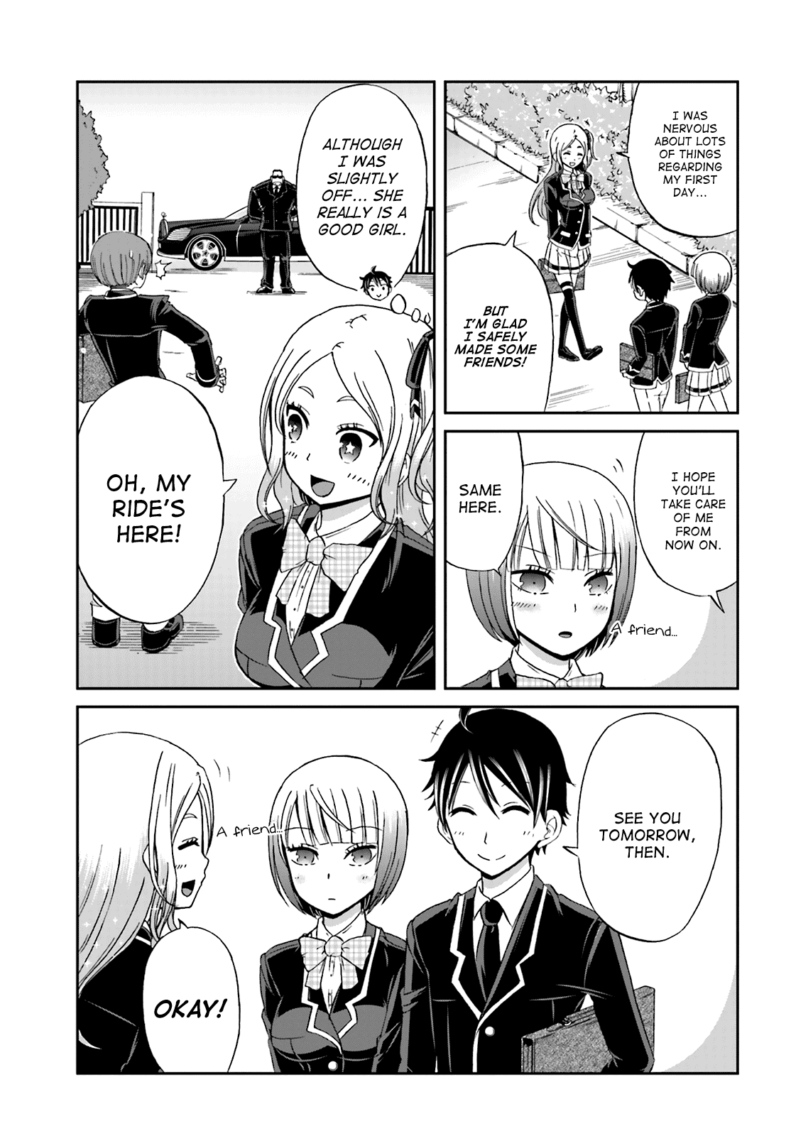 Boku no Kanojo ga Majime Sugiru Shojo Bitch na Ken Chapter 8 page 7 - Chapter 8