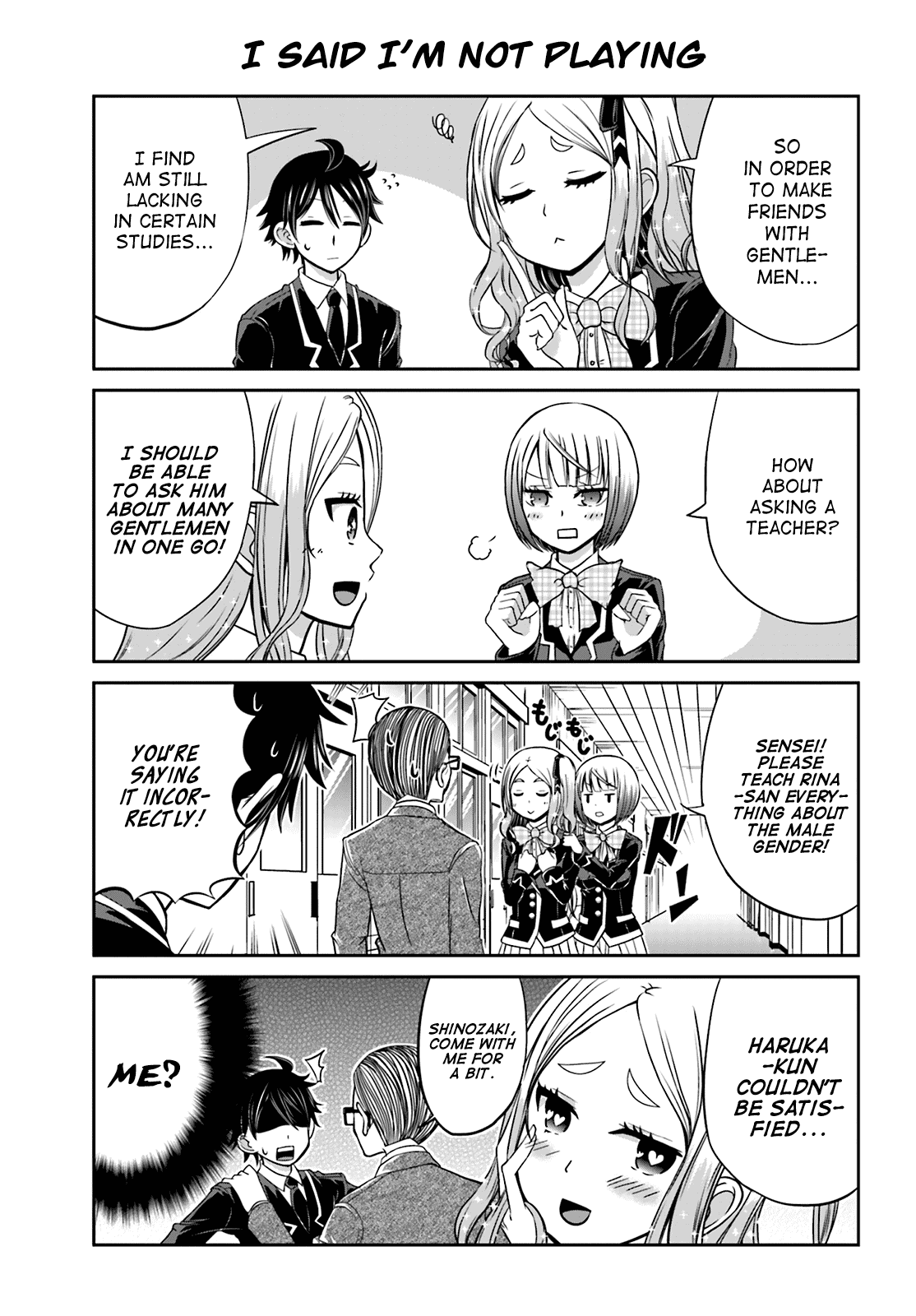 Boku no Kanojo ga Majime Sugiru Shojo Bitch na Ken Chapter 9 page 3 - Chapter 9