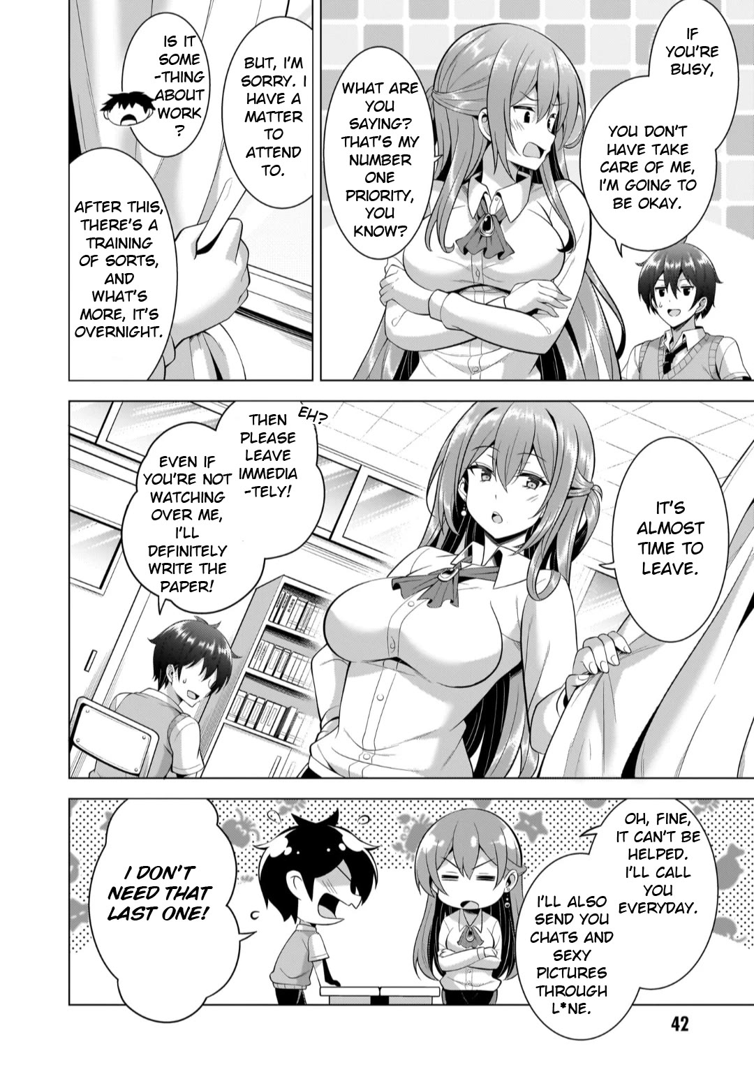 Boku no Kanojo Sensei Chapter 48 page 10 - Chapter 48