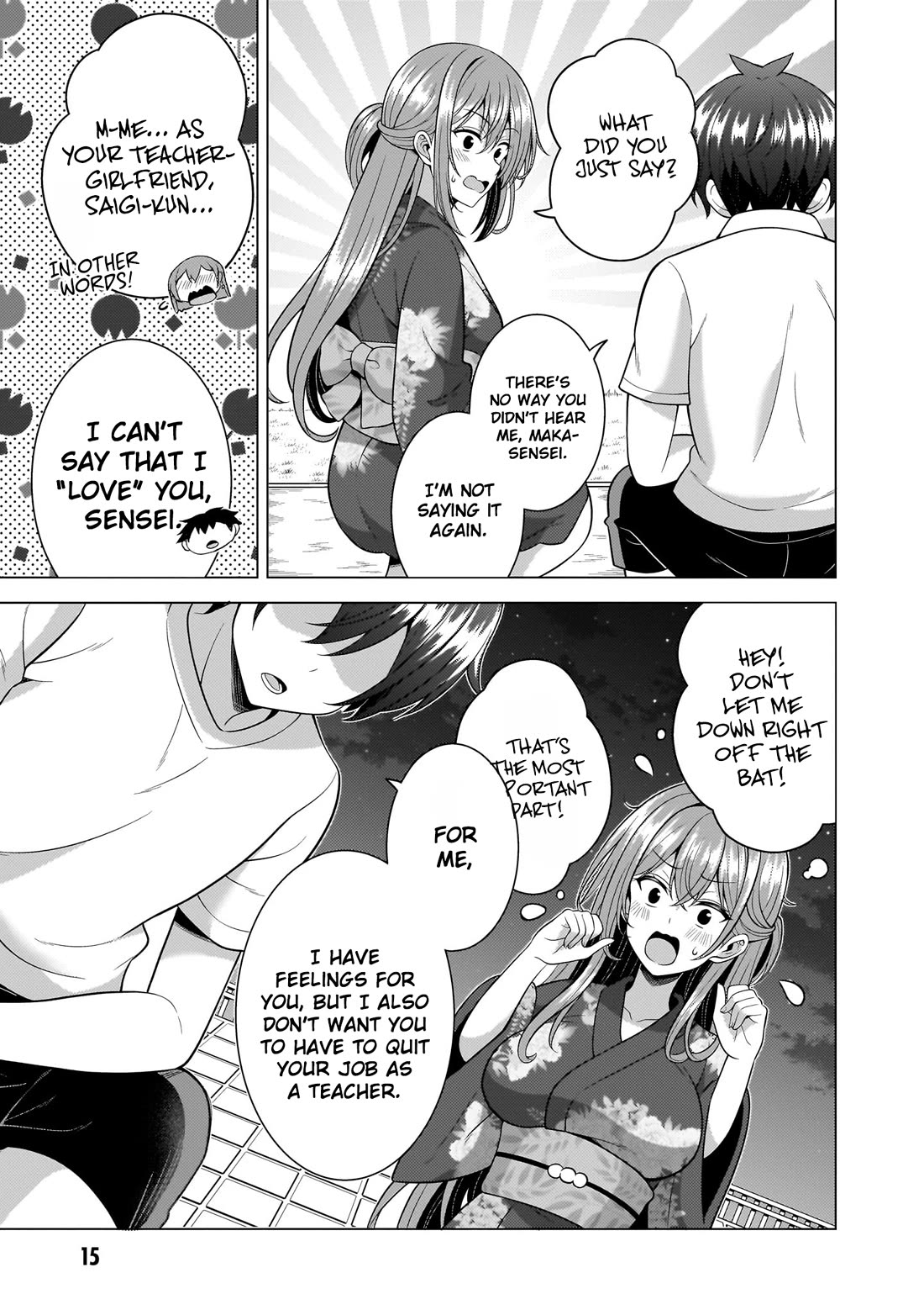 Boku no Kanojo Sensei Chapter 62 page 17 - Chapter 62