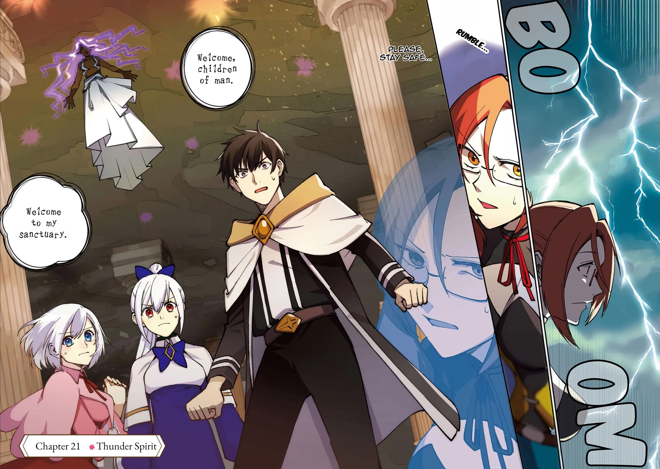Boku no Kawaii Musume wa Futago no Kenja Chapter 21 page 6 - Chapter 21: Thunder Spirit
