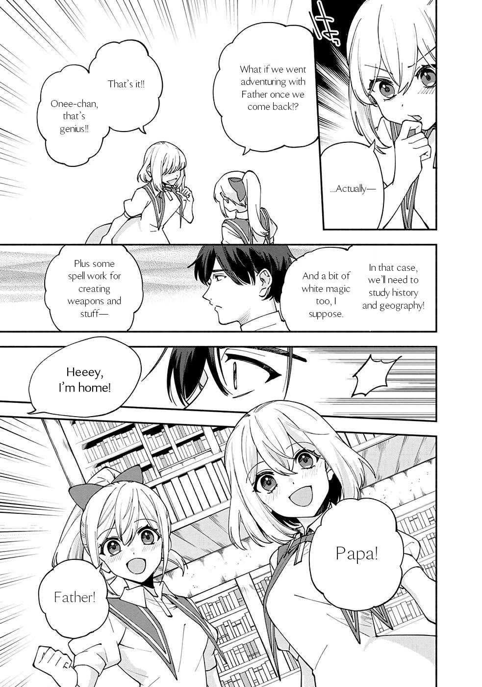 Boku no Kawaii Musume wa Futago no Kenja Chapter 28 page 14 - Chapter 28: Dear Father