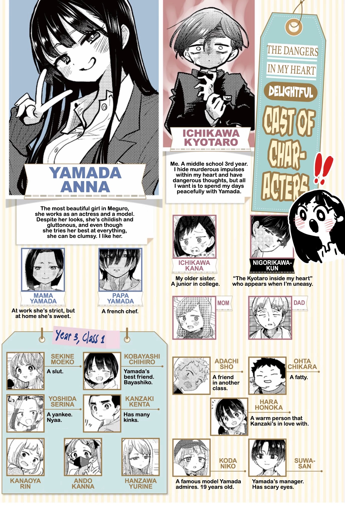 Boku no Kokoro no Yabai yatsu Chapter 101 page 1 - Chapter 101: I Want To Be Closer To Yamada