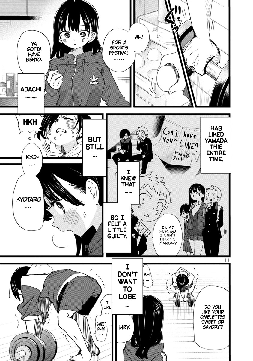 Boku no Kokoro no Yabai yatsu Chapter 104 page 12 - Chapter 104: I Like Her More