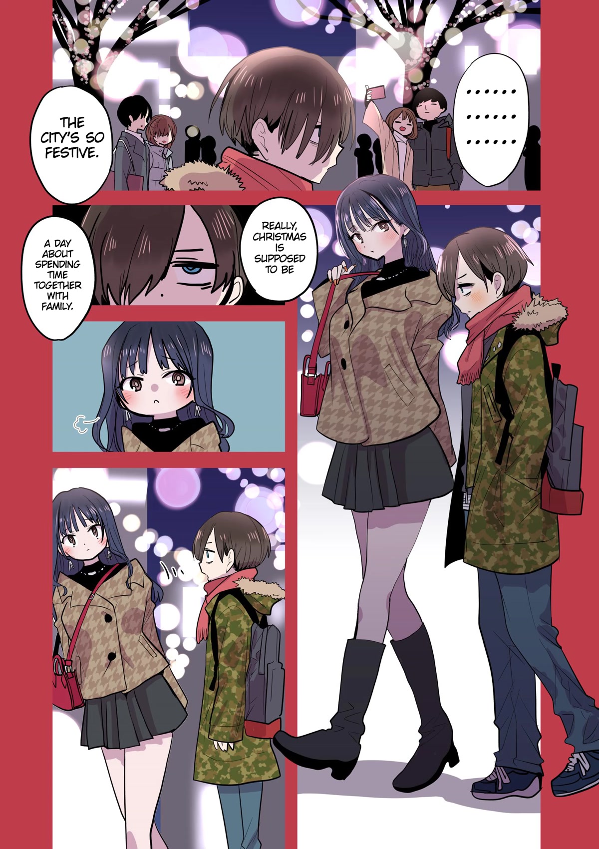 Boku no Kokoro no Yabai yatsu Chapter 111.1 page 1 - Chapter 111.1: Twitter Extra - Christmas 2022
