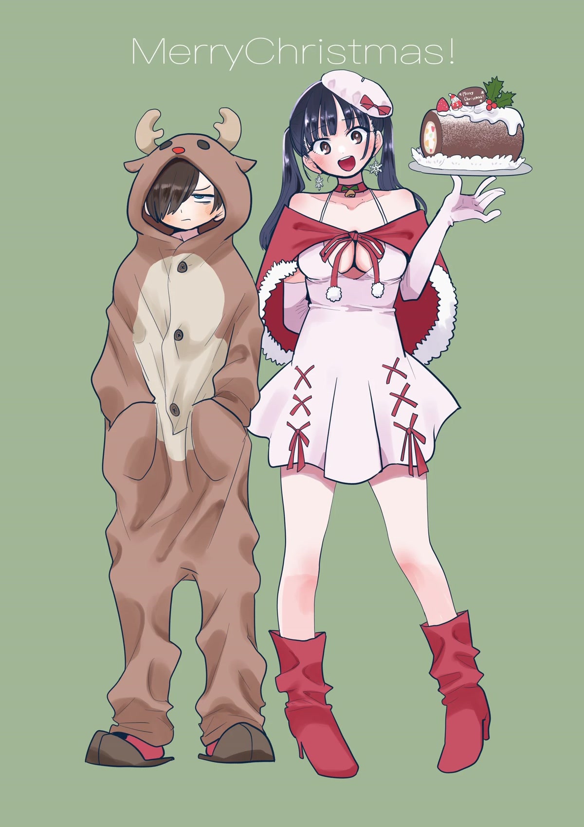 Boku no Kokoro no Yabai yatsu Chapter 111.1 page 3 - Chapter 111.1: Twitter Extra - Christmas 2022