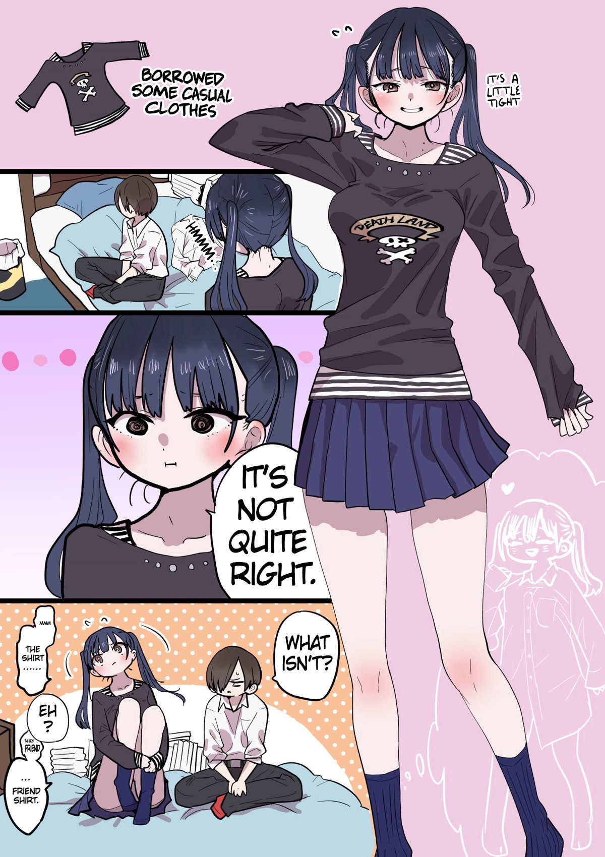 Boku no Kokoro no Yabai yatsu Chapter 113.2 page 1 - Chapter 113.2: Twitter Extra