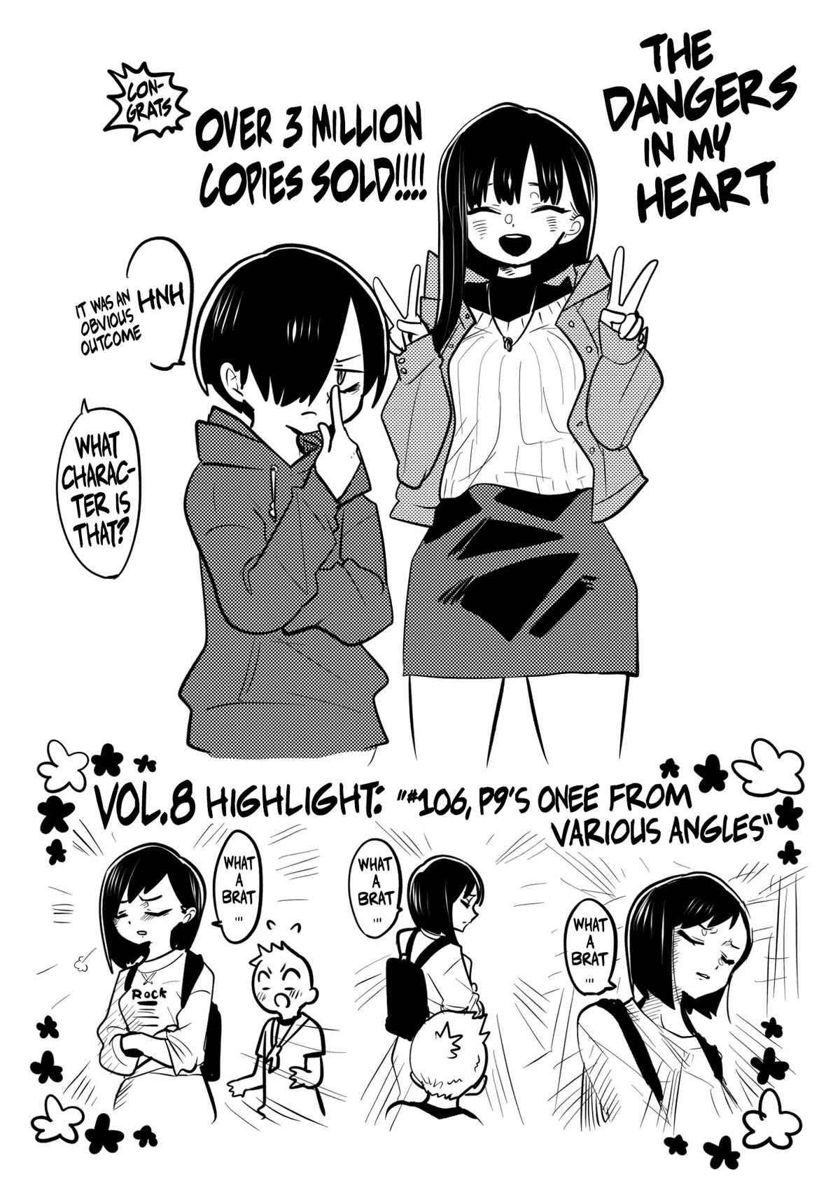 Boku no Kokoro no Yabai yatsu Chapter 115.1 page 1 - Chapter 115.1: Twitter Extra