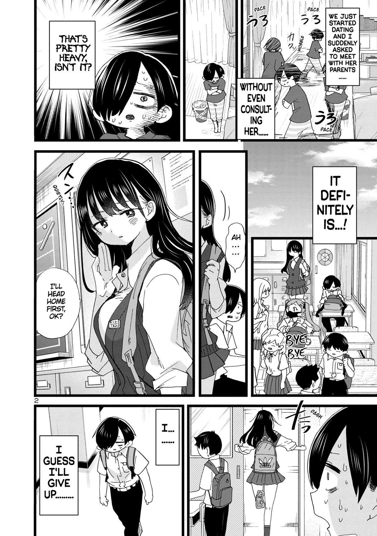 Boku no Kokoro no Yabai yatsu Chapter 116 page 3 - Chapter 116: I Asked Permission