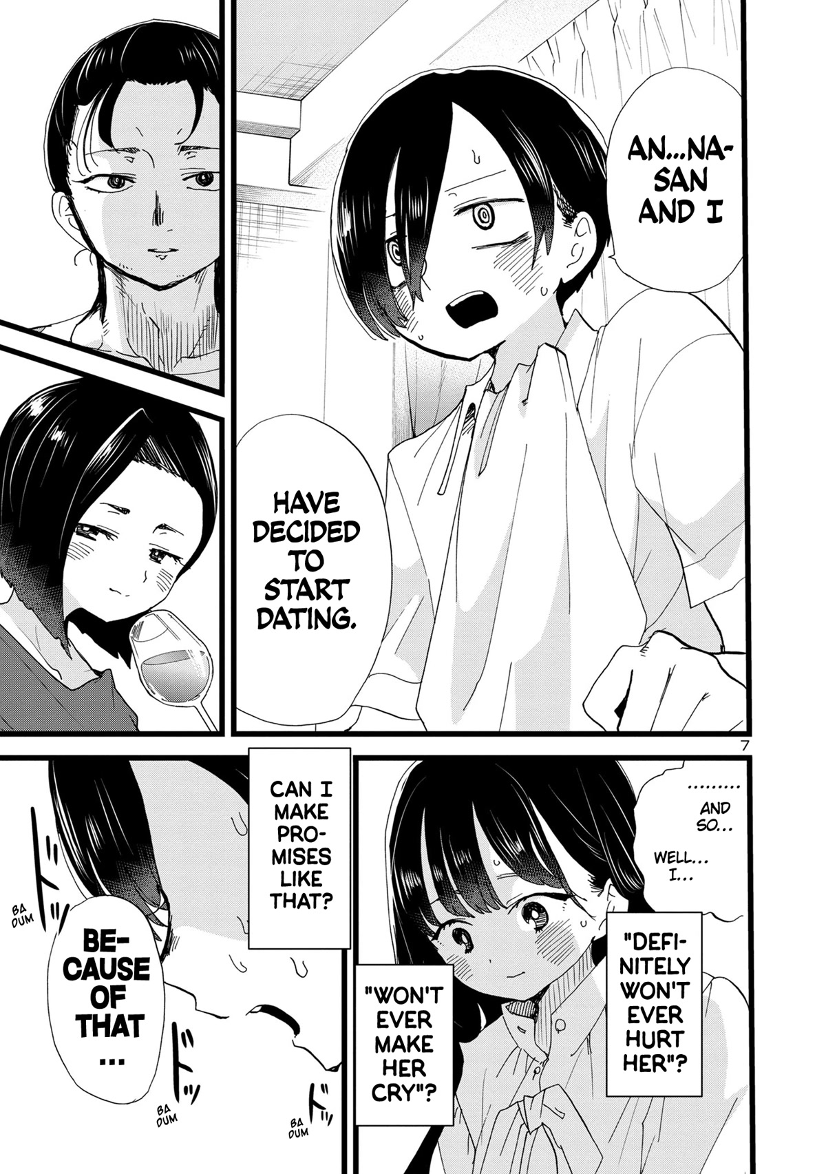 Boku no Kokoro no Yabai yatsu Chapter 116 page 8 - Chapter 116: I Asked Permission