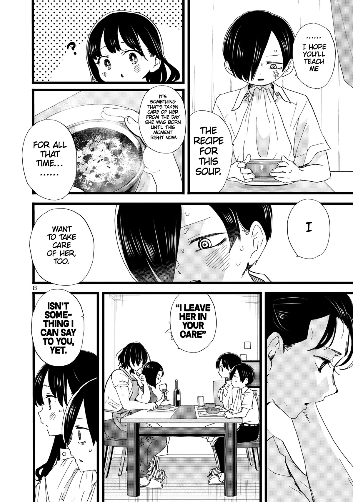 Boku no Kokoro no Yabai yatsu Chapter 116 page 9 - Chapter 116: I Asked Permission