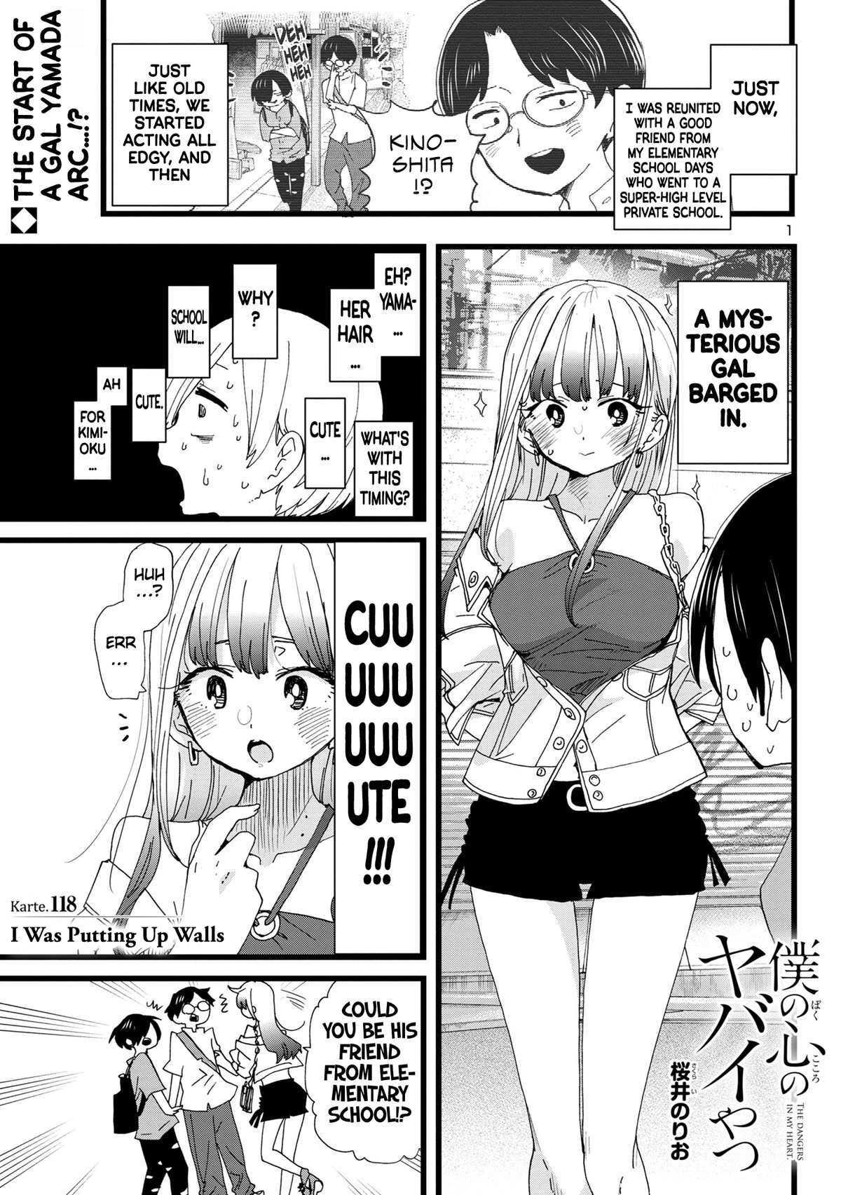 Boku no Kokoro no Yabai yatsu Chapter 118 page 2 - Chapter 118: I Was Putting Up Walls