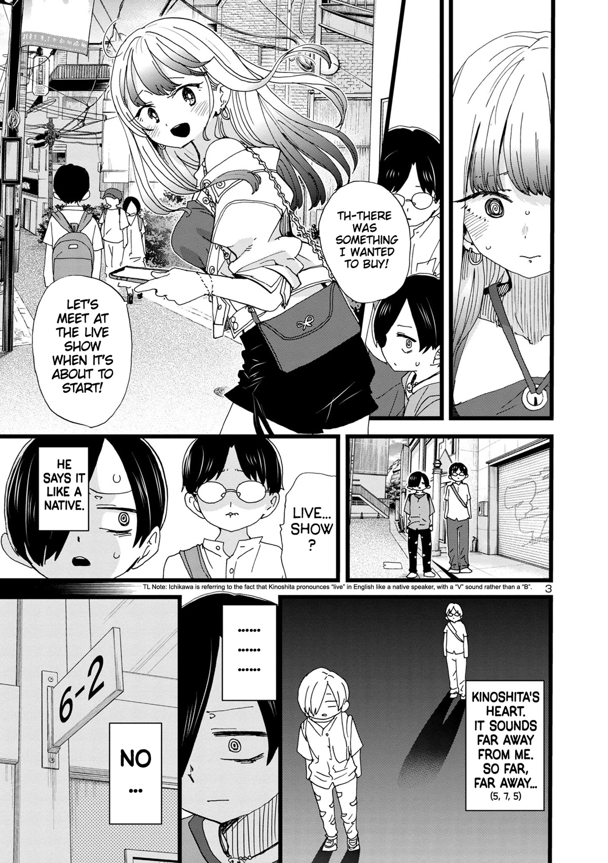 Boku no Kokoro no Yabai yatsu Chapter 118 page 4 - Chapter 118: I Was Putting Up Walls