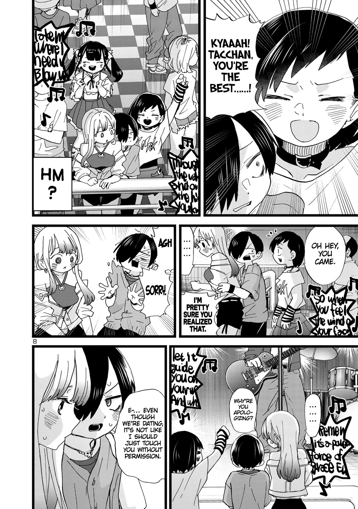 Boku no Kokoro no Yabai yatsu Chapter 119 page 9 - Chapter 119: We Went to a Live Show