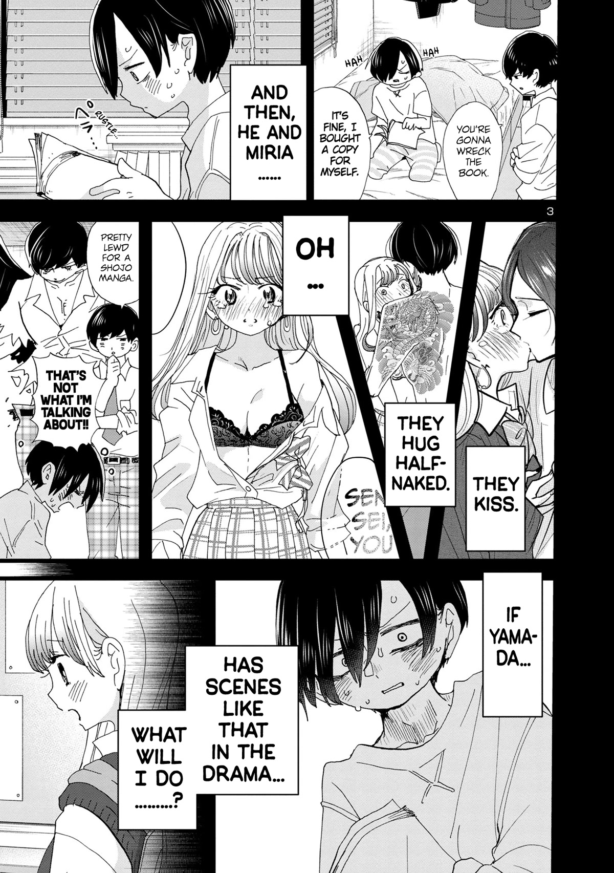 Boku no Kokoro no Yabai yatsu Chapter 121 page 4 - Chapter 121: I'm Not Self-Aware Enough