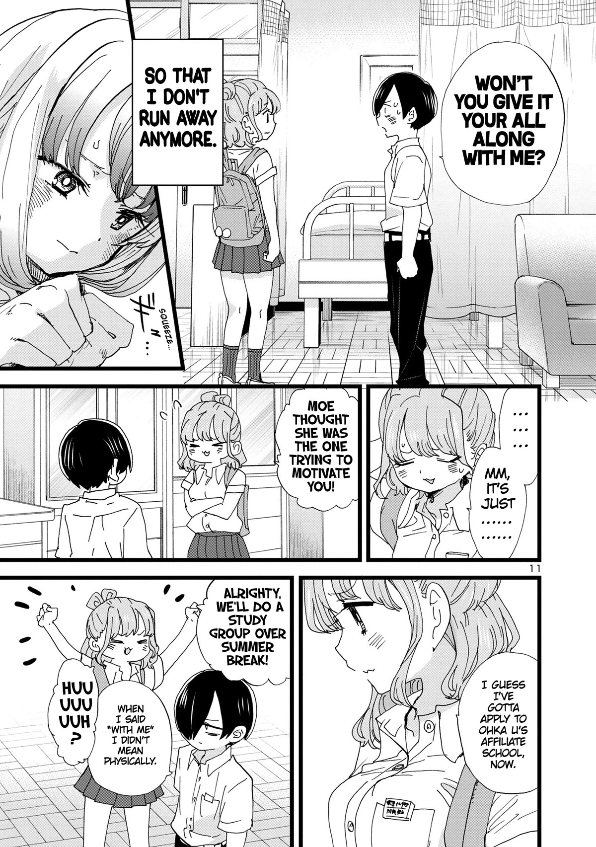 Boku no Kokoro no Yabai yatsu Chapter 122 page 12 - Chapter 122: I'm Not Prepared Enough