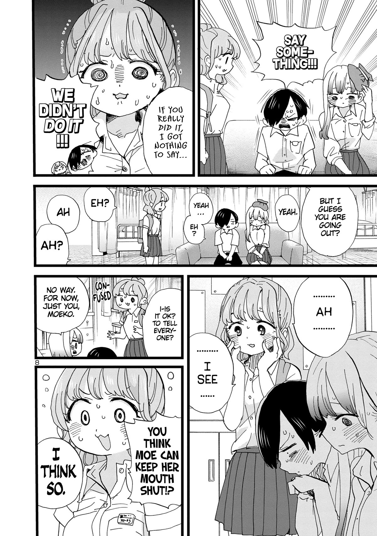 Boku no Kokoro no Yabai yatsu Chapter 122 page 9 - Chapter 122: I'm Not Prepared Enough