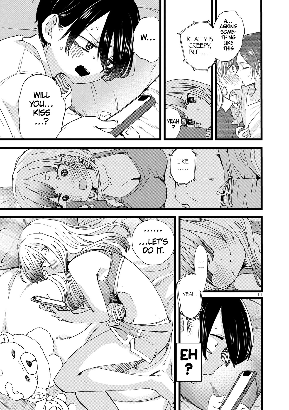 Boku no Kokoro no Yabai yatsu Chapter 123 page 12 - Chapter 123: I Want to Ask