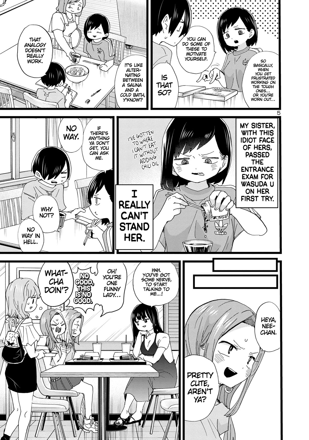 Boku no Kokoro no Yabai yatsu Chapter 124 page 6 - Chapter 124: I'm Busy Studying