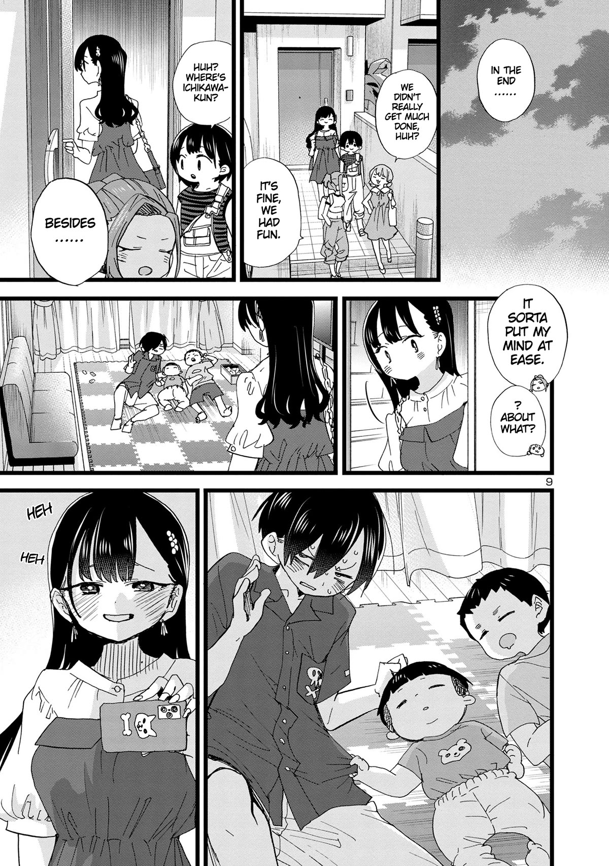 Boku no Kokoro no Yabai yatsu Chapter 125 page 10 - Chapter 125: We're Taking Care of Children