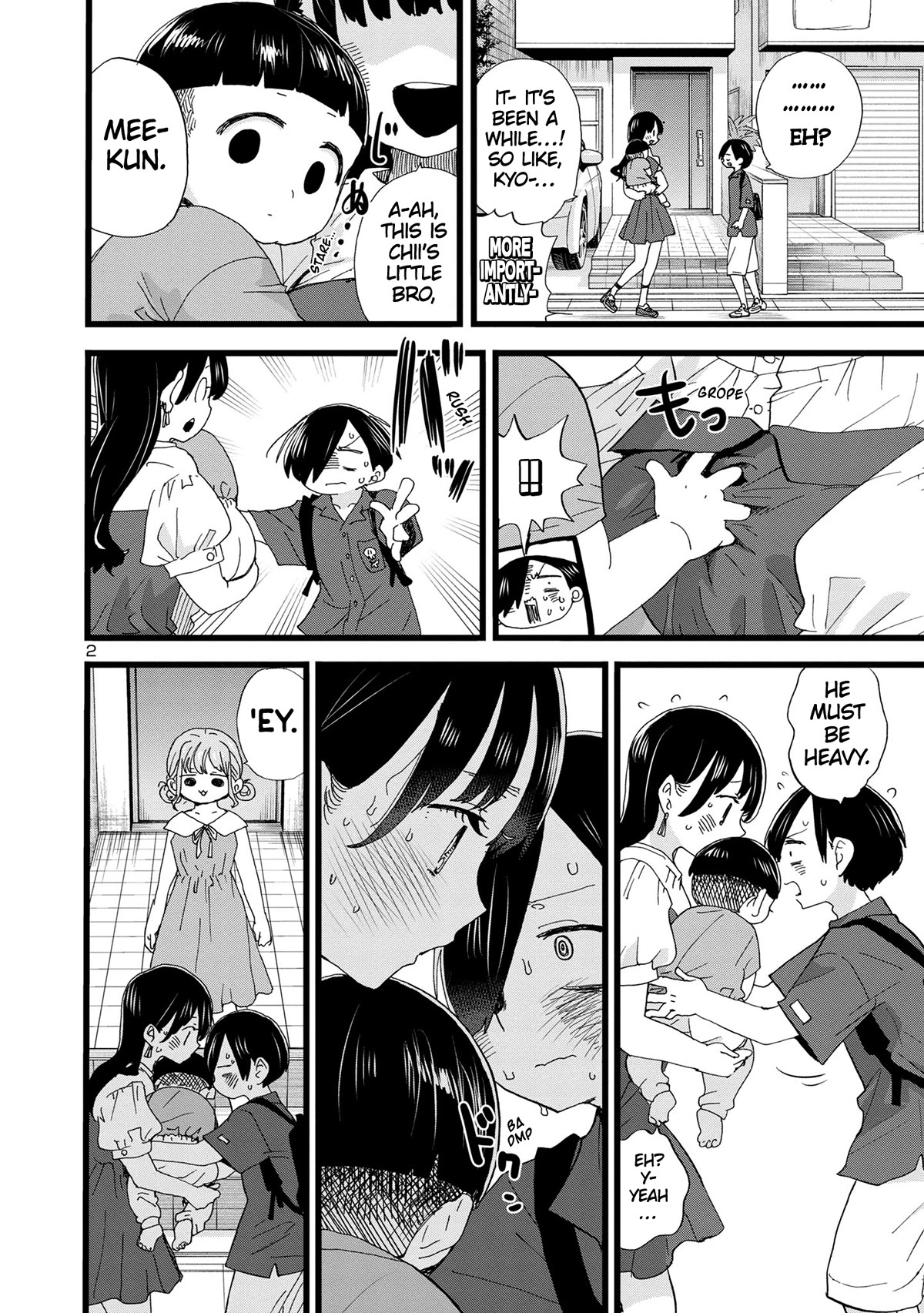 Boku no Kokoro no Yabai yatsu Chapter 125 page 3 - Chapter 125: We're Taking Care of Children