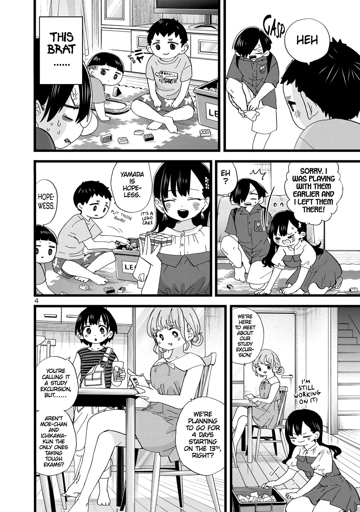 Boku no Kokoro no Yabai yatsu Chapter 125 page 5 - Chapter 125: We're Taking Care of Children
