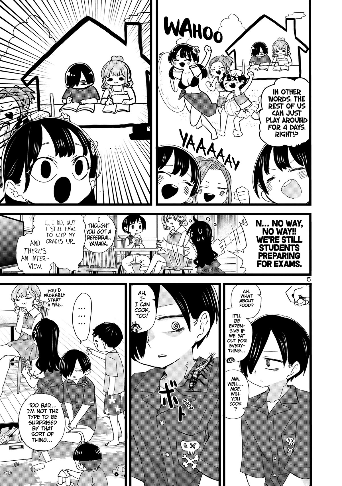 Boku no Kokoro no Yabai yatsu Chapter 125 page 6 - Chapter 125: We're Taking Care of Children