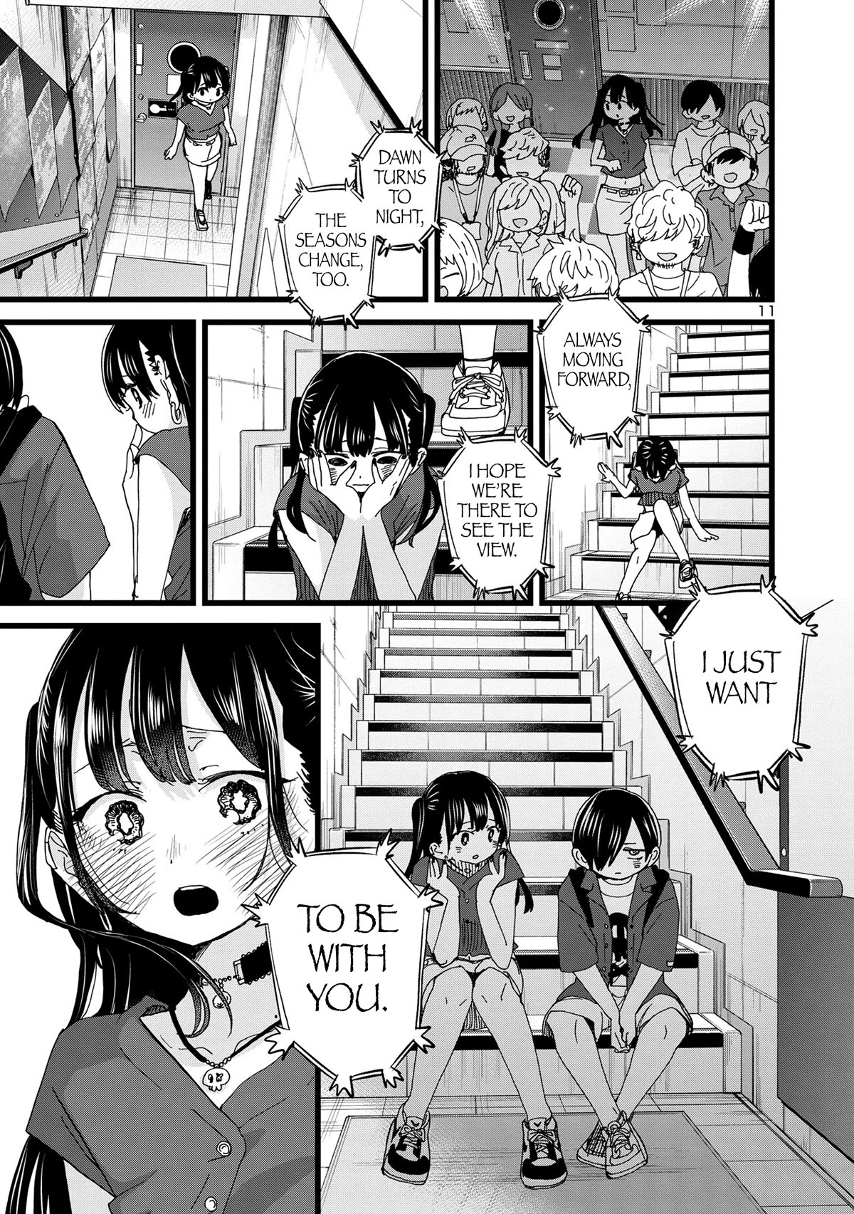 Boku no Kokoro no Yabai yatsu Chapter 127 page 12 - Chapter 127: We're Moving Forward