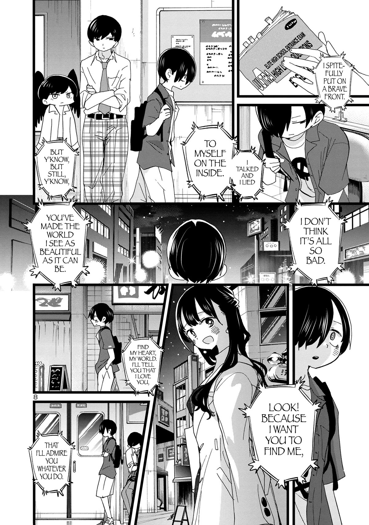 Boku no Kokoro no Yabai yatsu Chapter 127 page 9 - Chapter 127: We're Moving Forward
