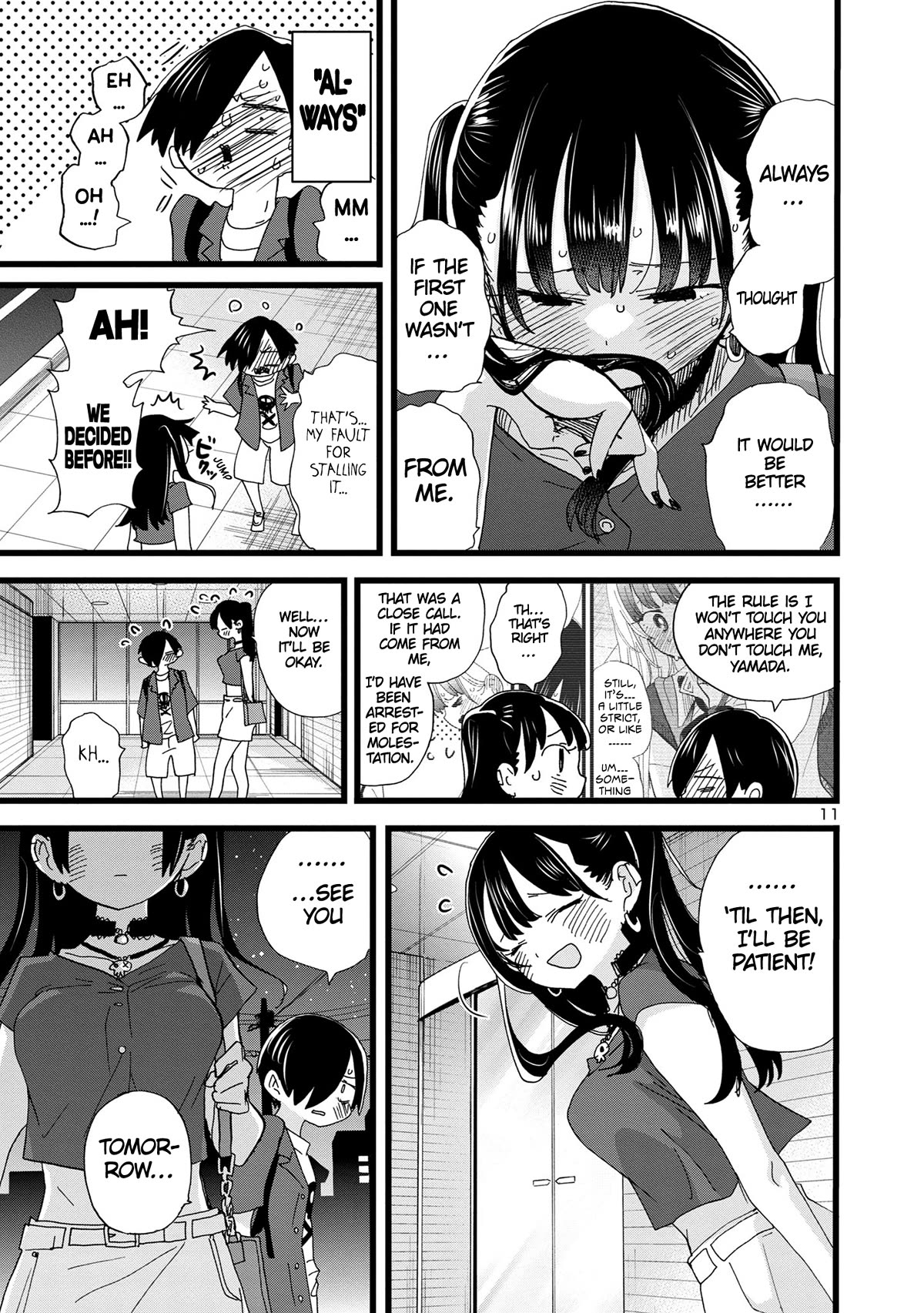 Boku no Kokoro no Yabai yatsu Chapter 128 page 12 - Chapter 128: I'm Done For