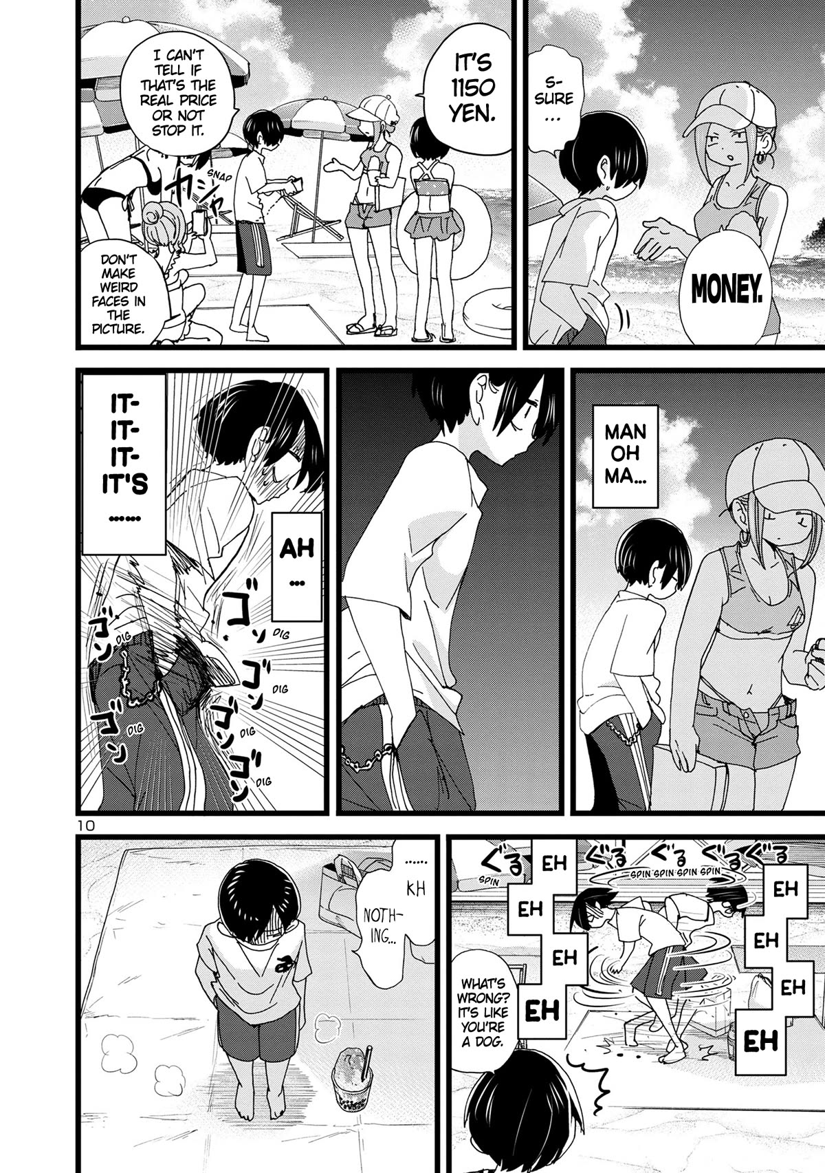 Boku no Kokoro no Yabai yatsu Chapter 130 page 11 - Chapter 130: I Went to the Beach