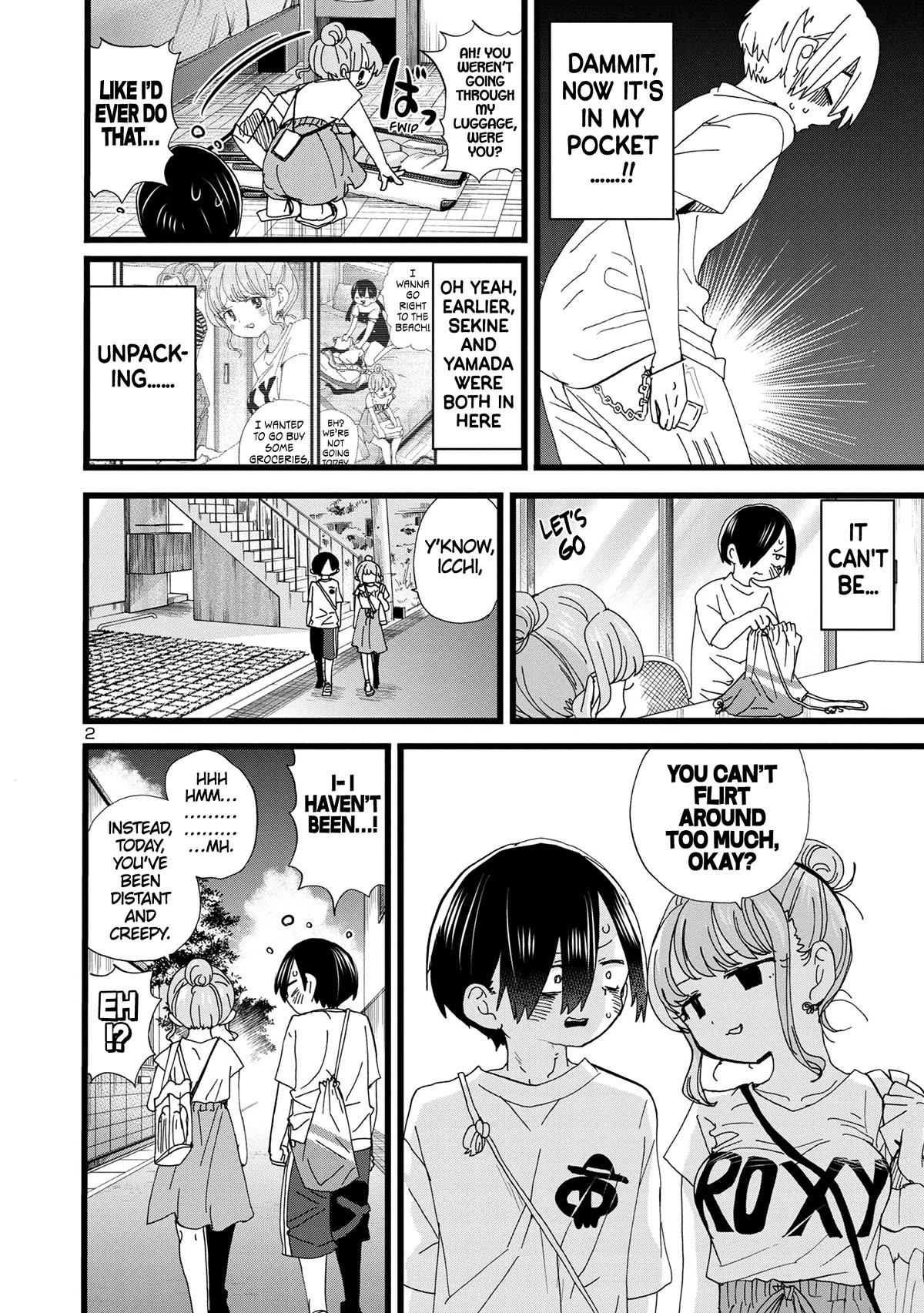 Boku no Kokoro no Yabai yatsu Chapter 130 page 3 - Chapter 130: I Went to the Beach