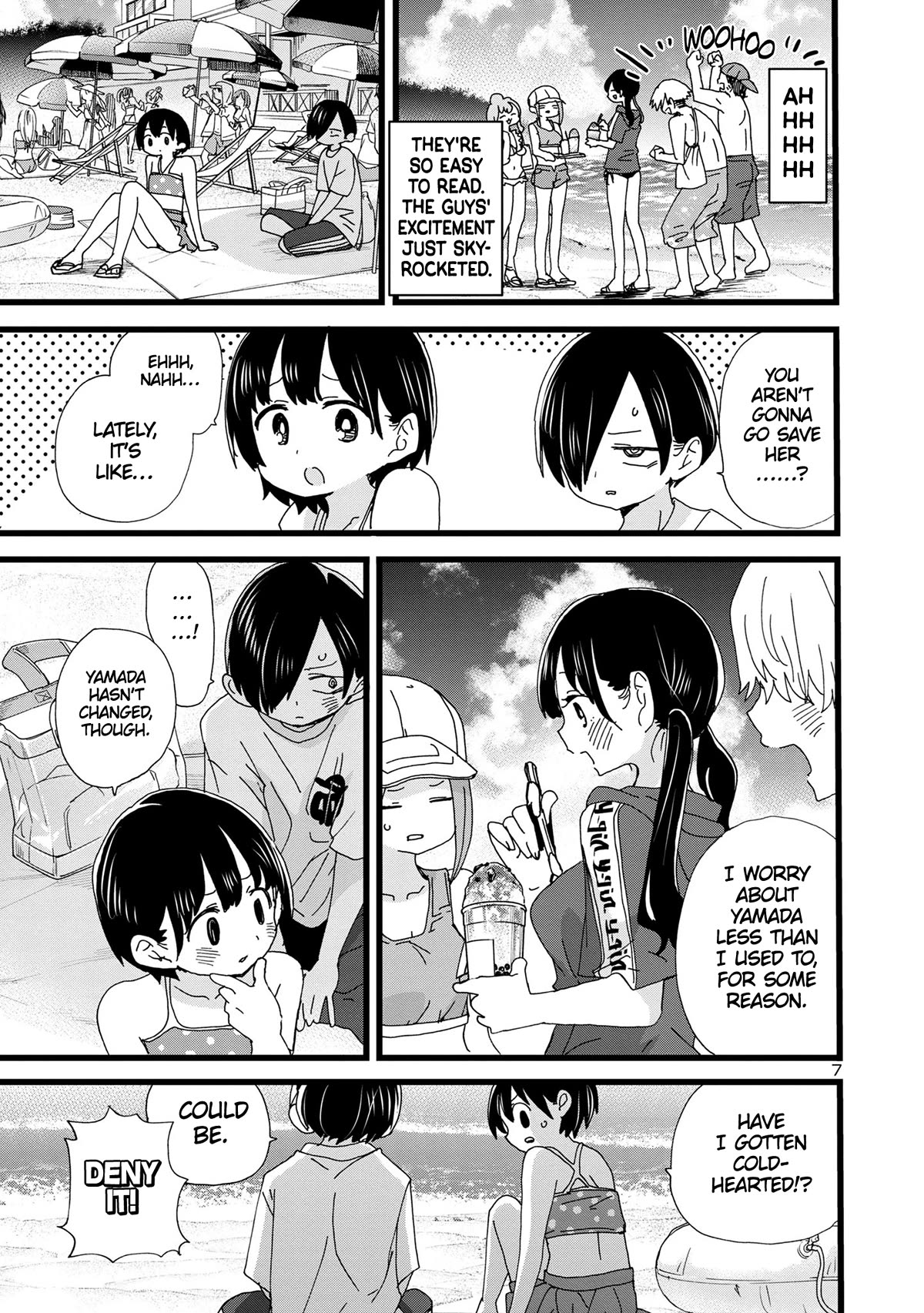 Boku no Kokoro no Yabai yatsu Chapter 130 page 8 - Chapter 130: I Went to the Beach