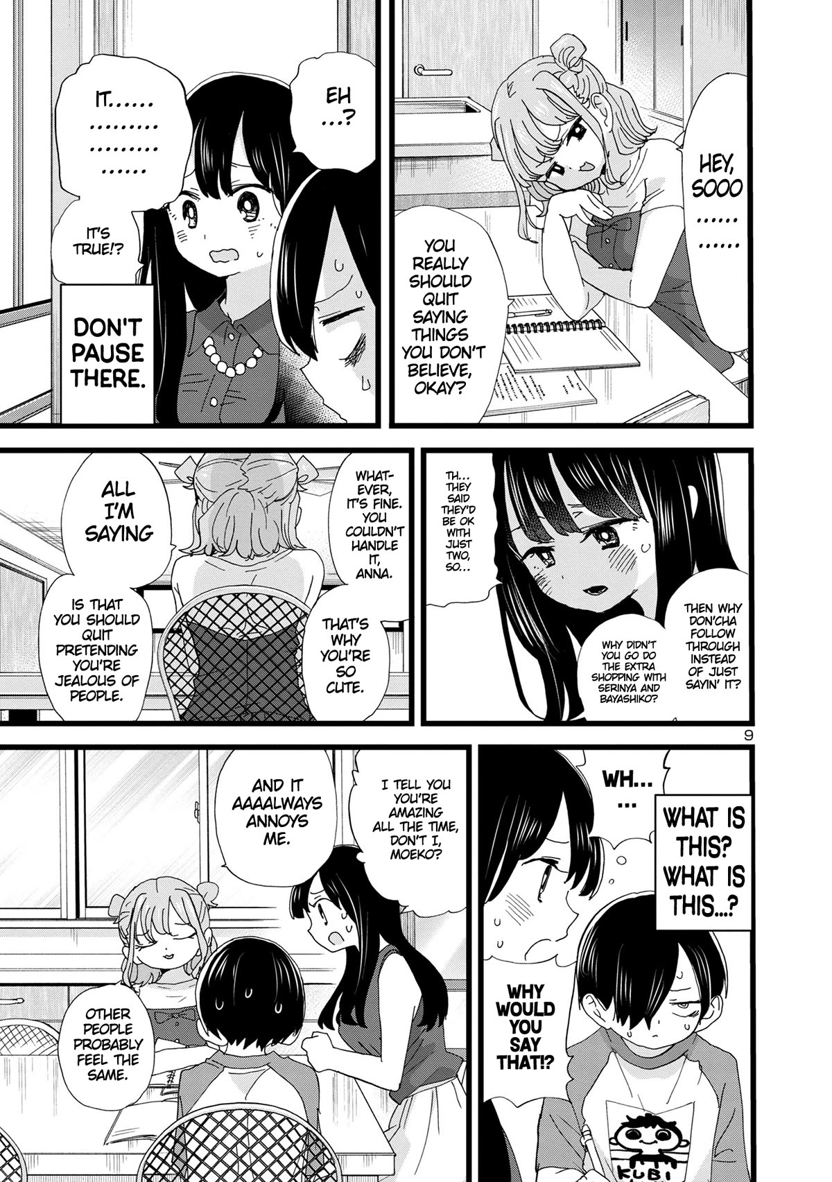 Boku no Kokoro no Yabai yatsu Chapter 133 page 10 - Chapter 133: I'm Stuck in the Middle